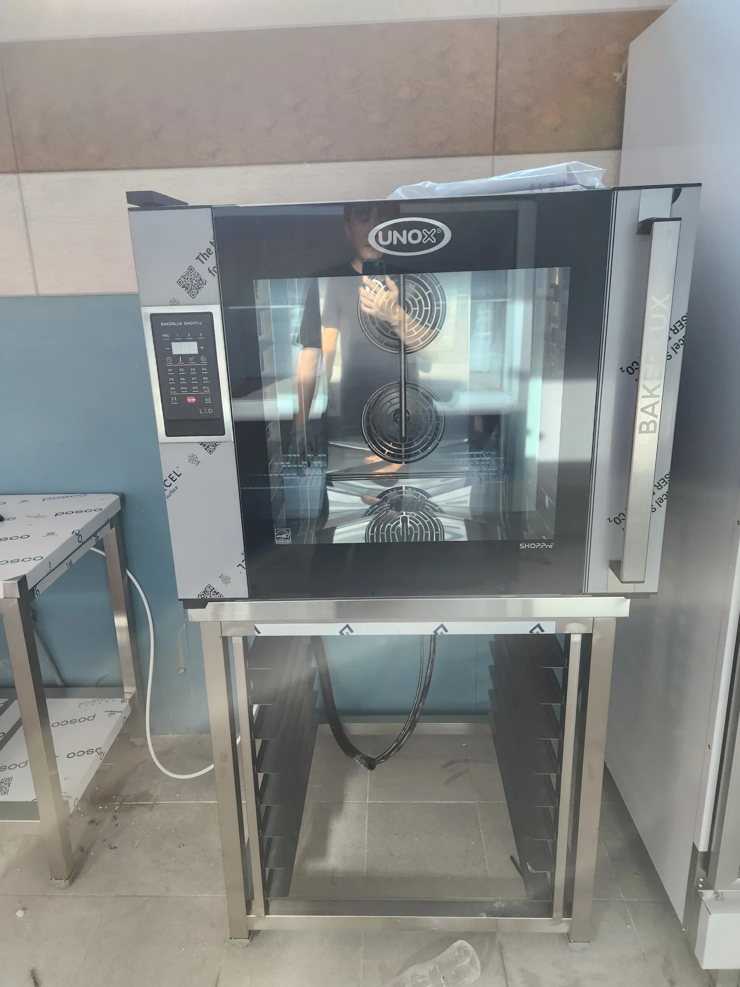 경주 카페 장비 렌탈로 설치한 컨벡션 오븐